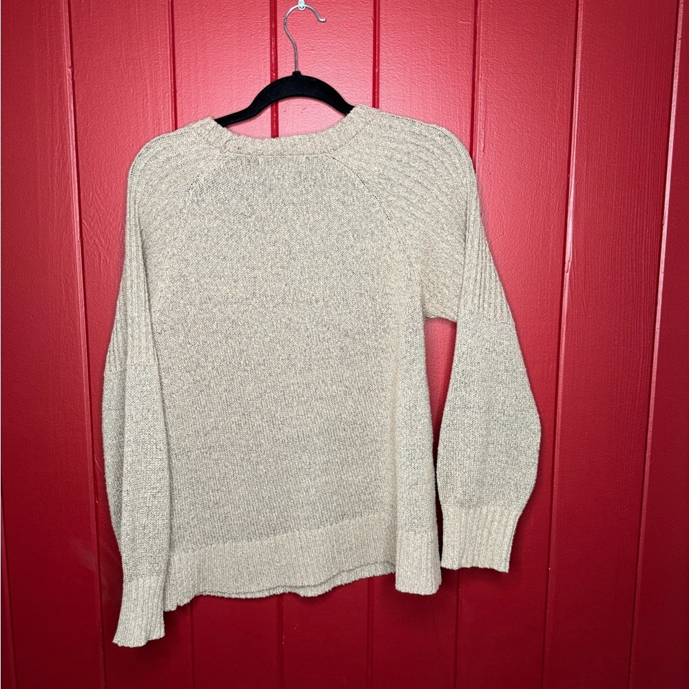 Pink Knit Sweater Pullover Long Sleeve Size PXL - Picture 3 of 5